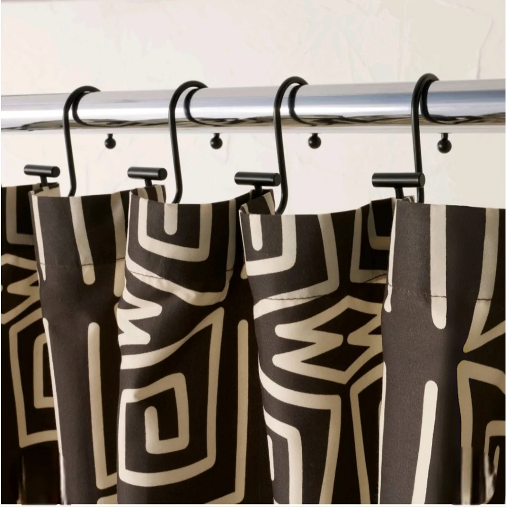 Opalhouse designed w Jungalow 13pc Shower Curtain Bundle with HooksBlack/White